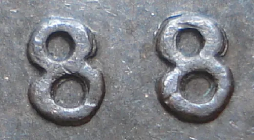 Repunched [88] in Date