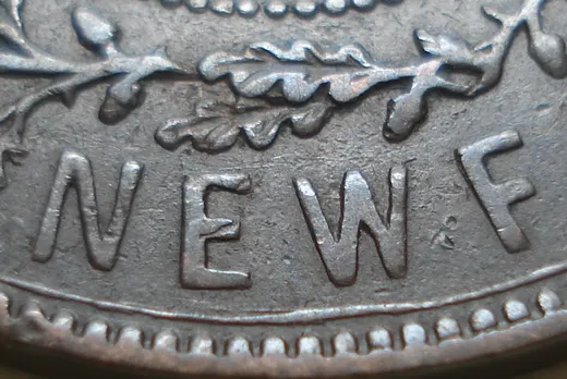 Re-engraved Letters in NEWF
