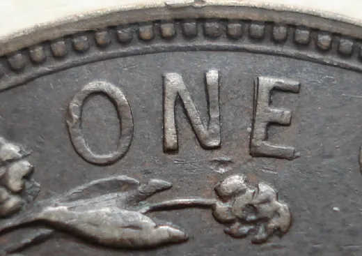 Re-engraved E in ONE