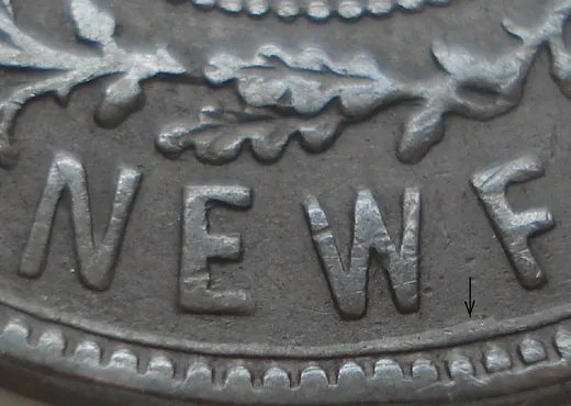 Wire Border Stub Below NEWF