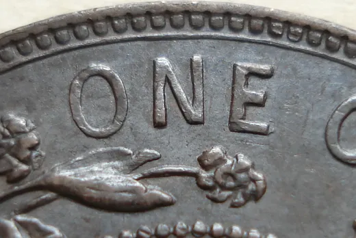 Re-engraved N & E in ONE