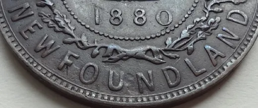 Low 0, Re-engraved F in NEWFOUNDLAND
