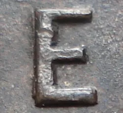 Re-engraved E in ONE