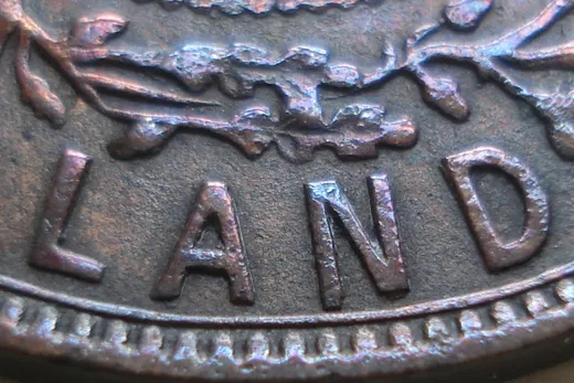 Re-engraved N & D in LAND