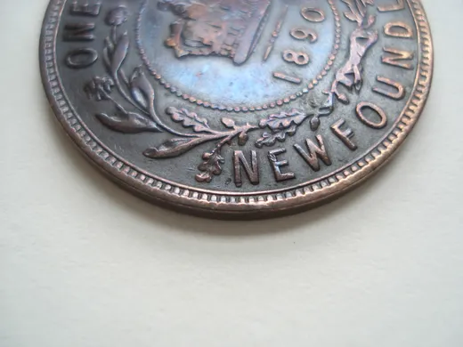 Re-engraved N in NEWF