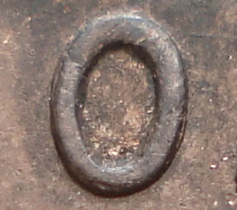 Re-engraved O in ONE