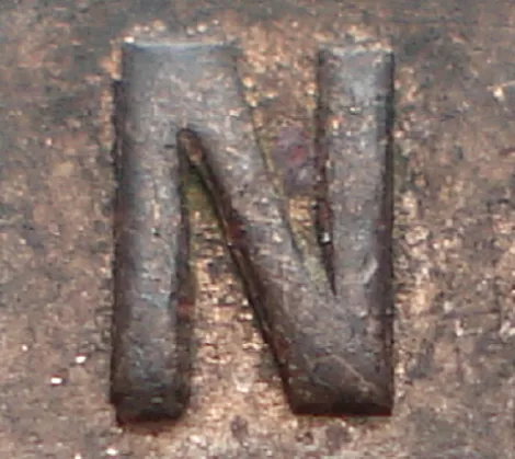 Re-engraved N in ONE