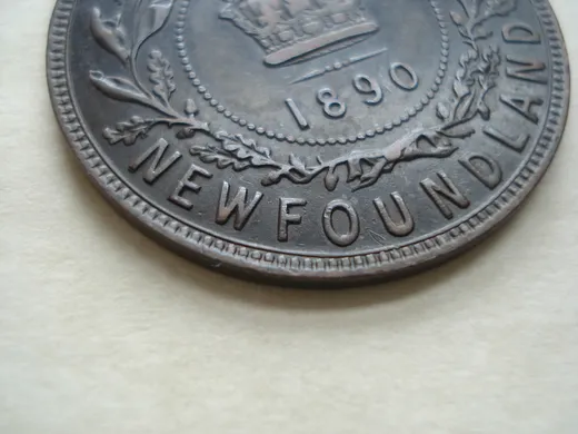 Re-engraved F in NEWF