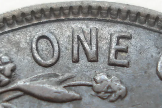Re-engraved Letters in [ONE]