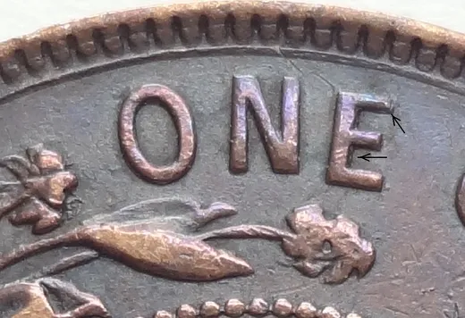 Re-engraved Letters in ONE