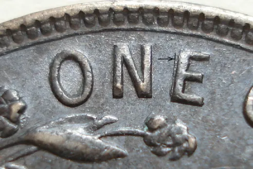 Re-engraved Letters in ONE