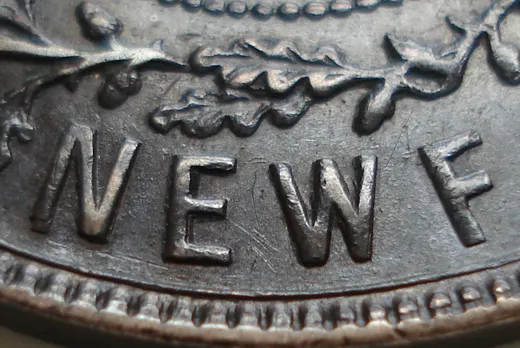 Re-engraved Letters in NEWF