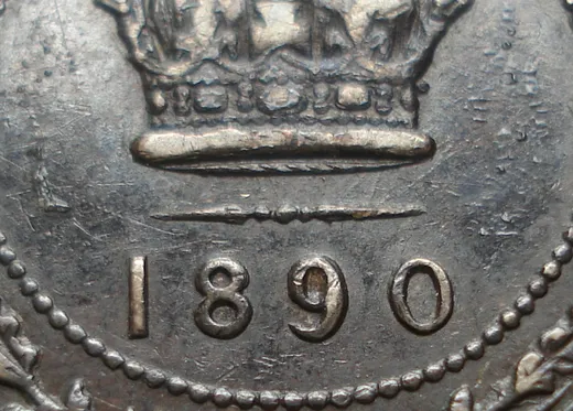 Wide Date, Re-engraved F