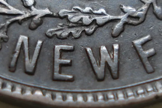 Re-engraved Letters in NEWF