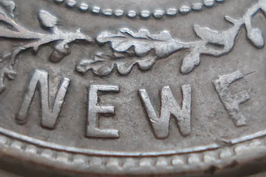 Re-engraved Letters in NEWF