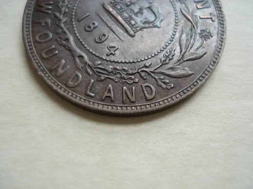 Re-engraved N in LAND