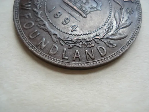 Re-engraved A in LAND