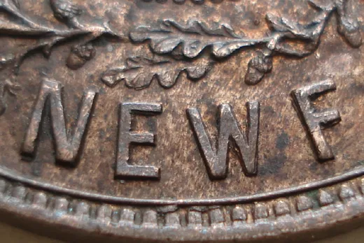 Re-engraved Letters in NEWF