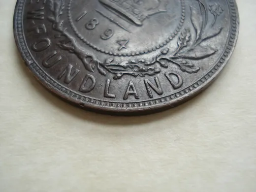 Re-engraved A in LAND