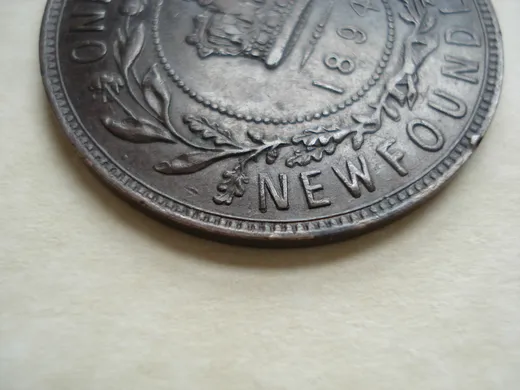 Re-engraved N in NEWF