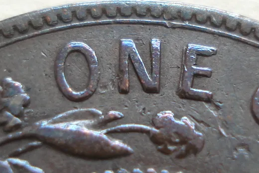 Re-engraved Letters in ONE