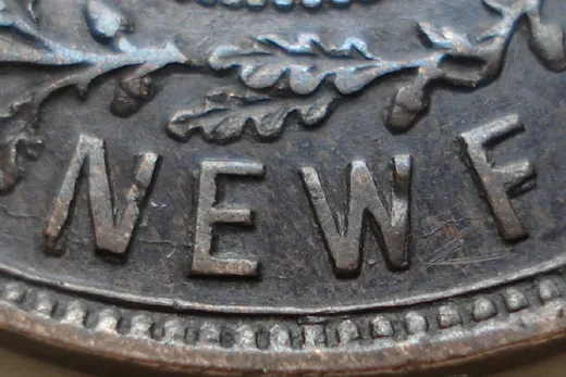 Re-engraved Letters in NEWF