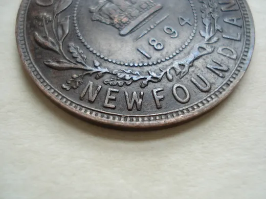 Re-engraved W in NEWF