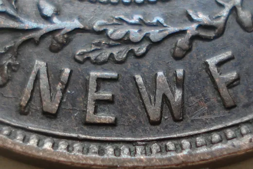 Re-engraved Letters in NEWF