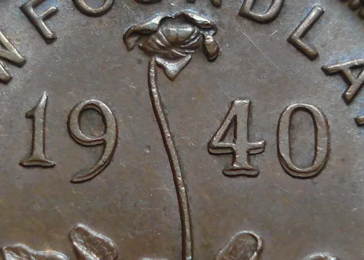 Wide Date, Re-engraved Reverse