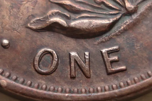 Wide Date, Dbl Repunched O