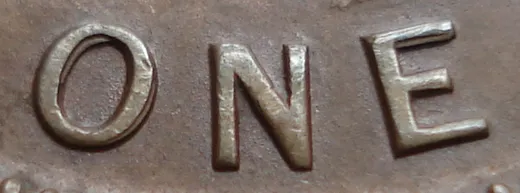 Wide Date, Dbl Repunched O