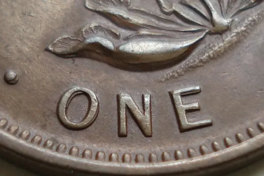 Wide Date, Dbl Repunched O