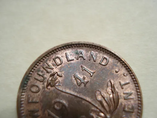 Re-engraved A in LAND