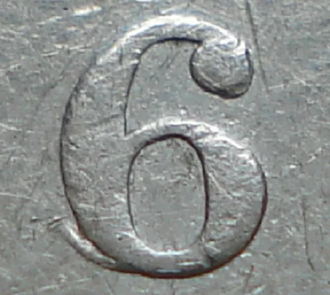 Repunched 6, Letf Tail