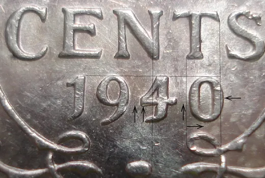 Wide Date, Repunched 4