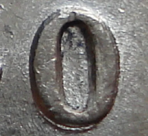 Wide Date, Repunched 40 (Weak 4)