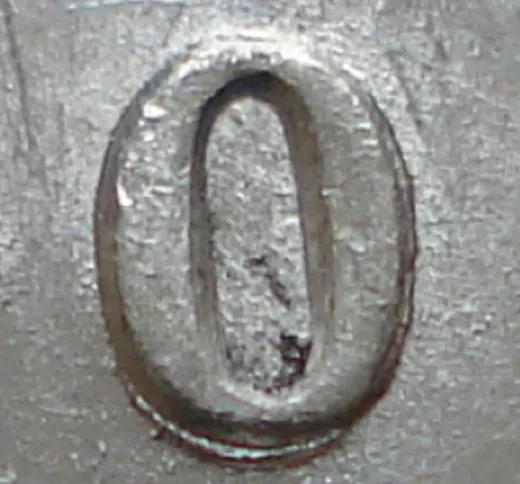 Wide Date, Repunched 40 (Weak 4)