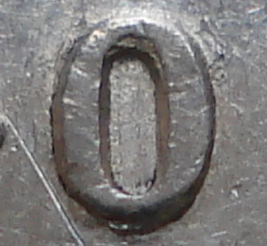 Wide Date, Repunched 0