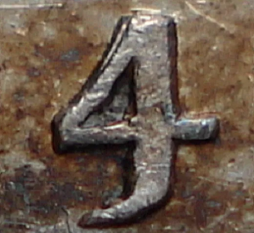 Narrow Date, Repunched 41