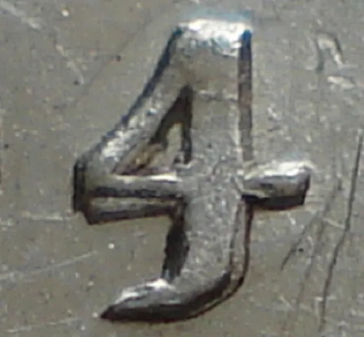 Narrow Date, Repunched 4