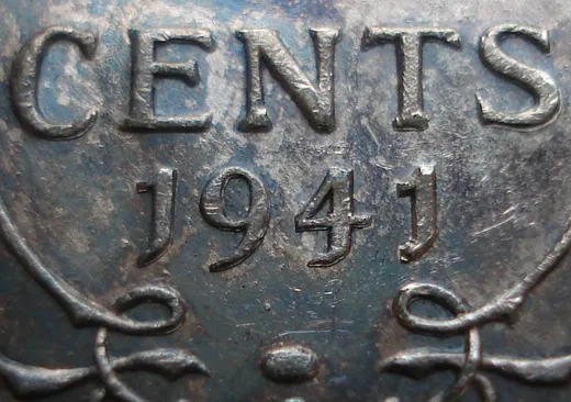Narrow Date, Re-engraved Reverse