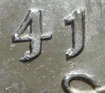 Medium Date, Repunched 1