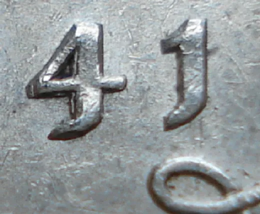 Medium Date, Repunched 4