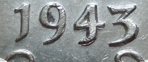 Narrow Date, Repunched 4