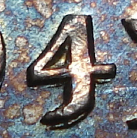 Narrow Date, Repunched 4