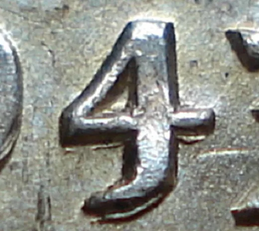 Narrow Date, Repunched 4