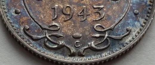 Details of Date and Mint Mark