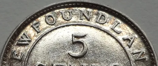 Narrow Date, Repunched 45
