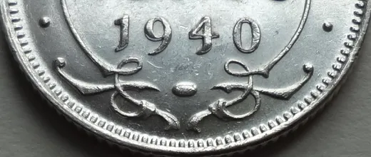 Wide Date, Re-engraved Reverse