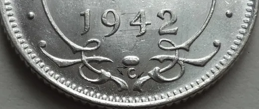Reverse Date & Mint Mark Details